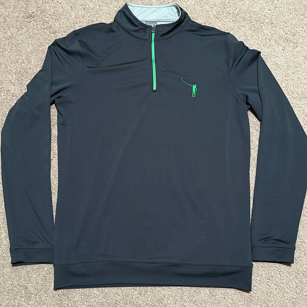 No Laying Up Golf 1/4-Zip Size M
